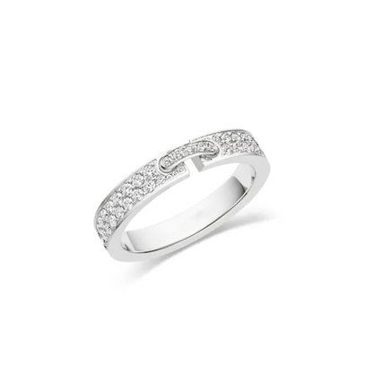 [Elitejewels]ALLIANCE LIENS VIDENCE PAVED DIAMOND 4MM RING