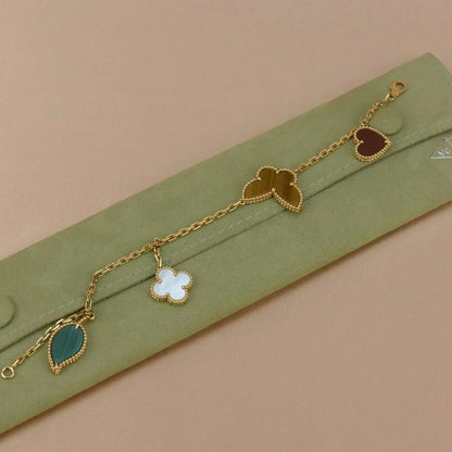 [Elitejewels] GOLDARMBAND „LUCKY SPRING 5“ 