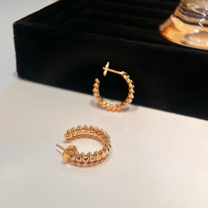 [Elitejewels]CLASH SMALL HOOP EARRINGS