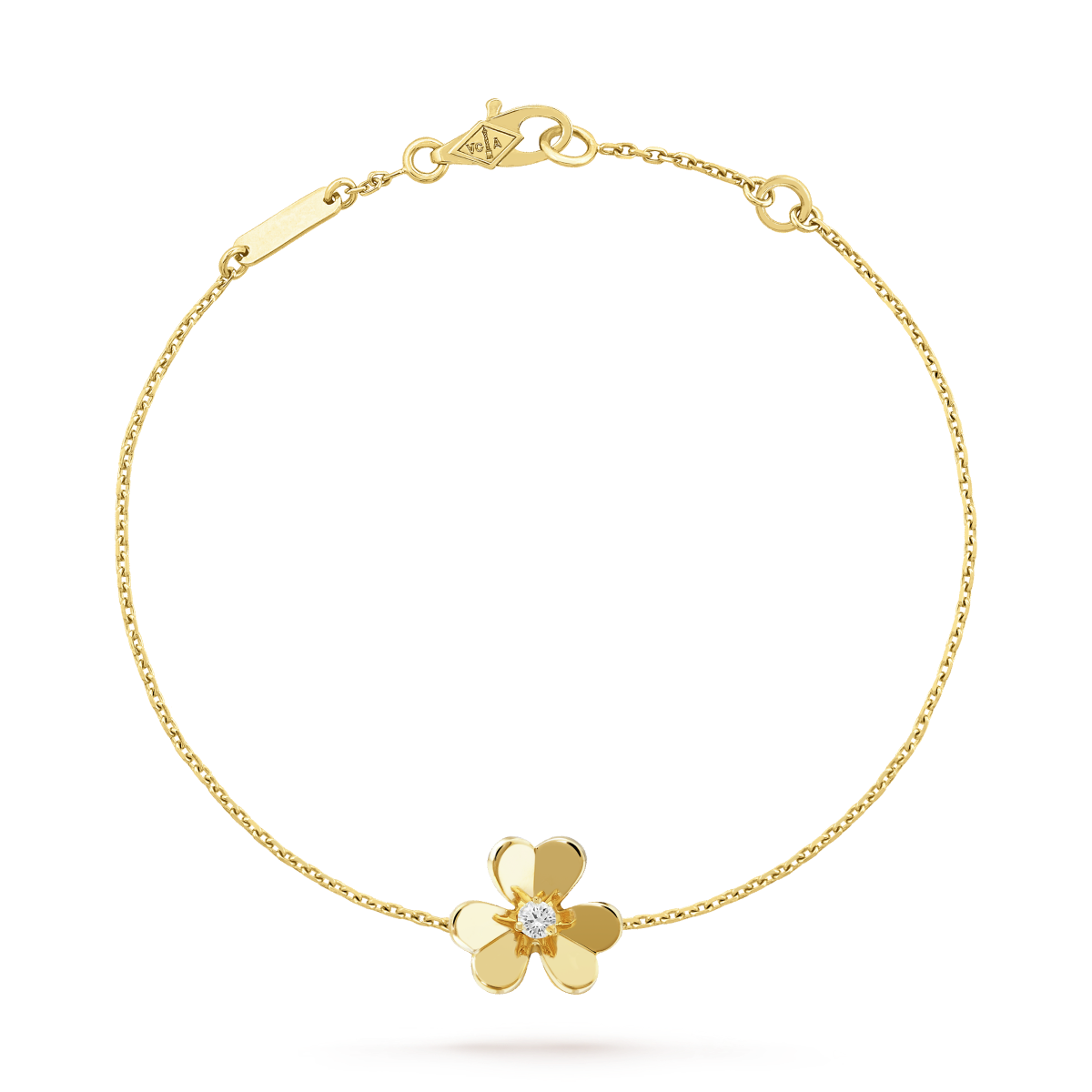 [Elitejewels]FRIVOLE GOLD BLUME ROSA MALACHIT ARMBAND