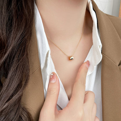 [Elitejewels]BEE MINI PEDANT DIAMOND NECKLACE