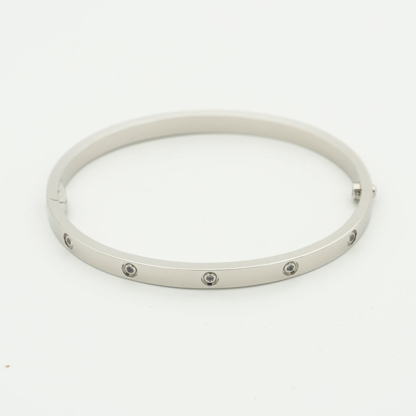 [Elitejewels] LIEBE ARMBAND 3,65 MM 10 DIAMANTEN