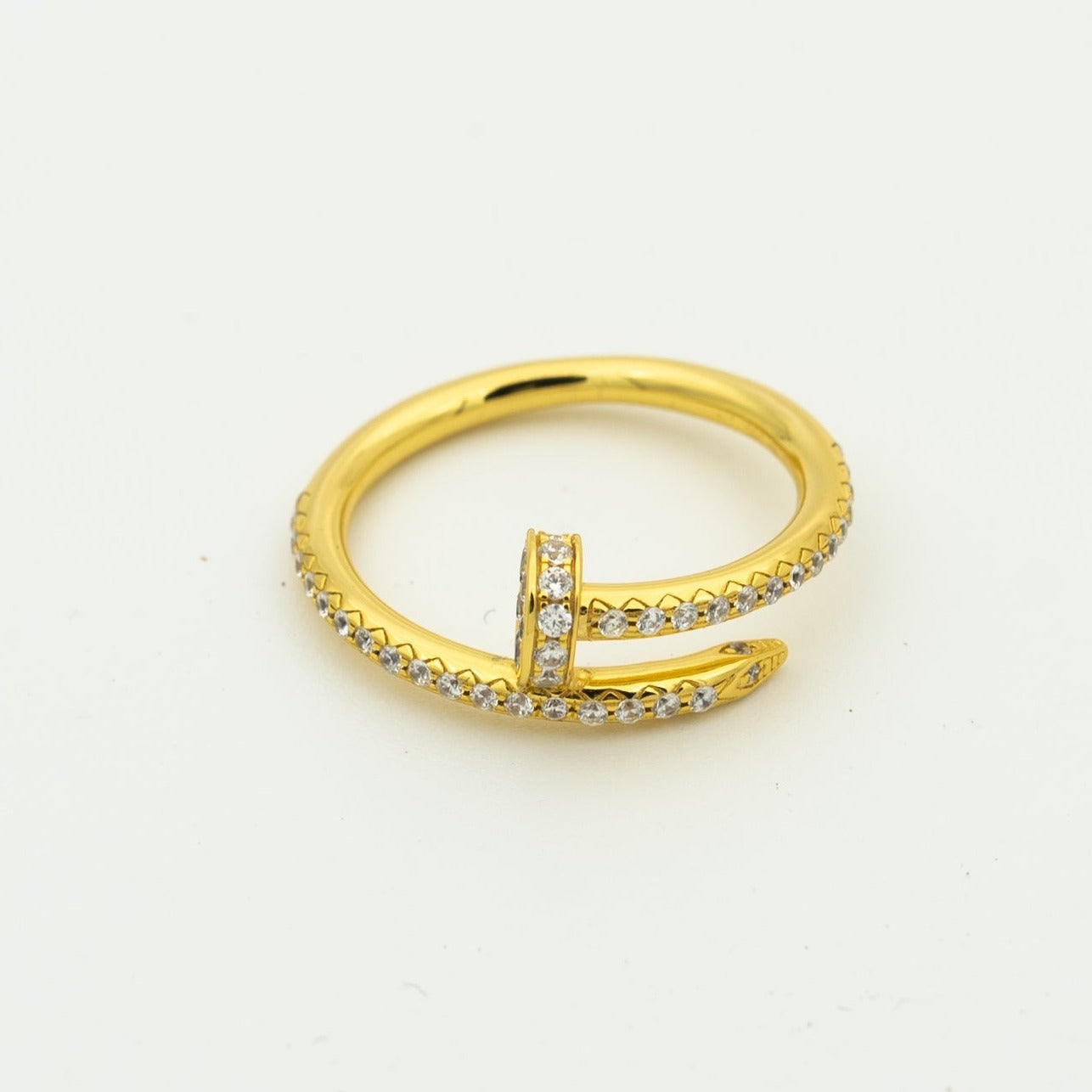 [Elitejewels]JUSTE リング 1.8MM ゴールド ダイヤモンド