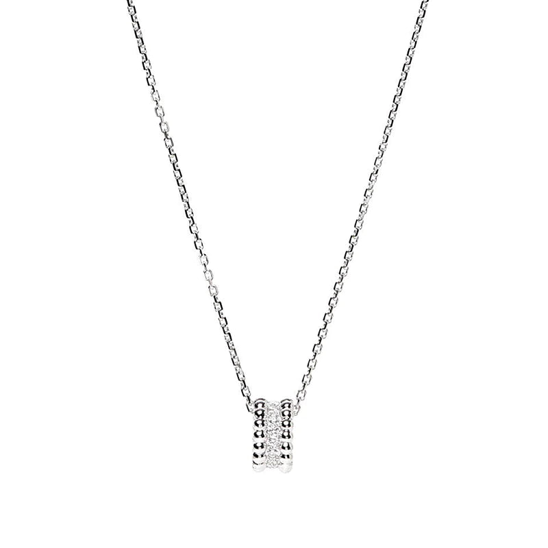 [Elitejewels] PERLEE DIAMANT HALSKETTE 