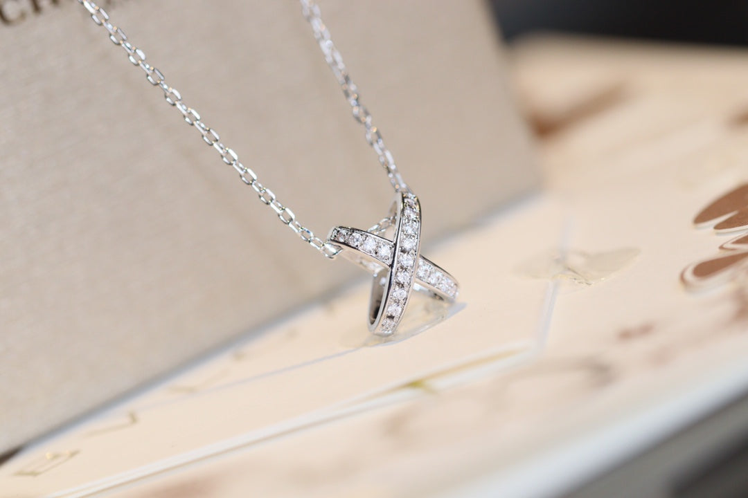 [Elitejewels]JEUX DE DIAMOND NECKLACE