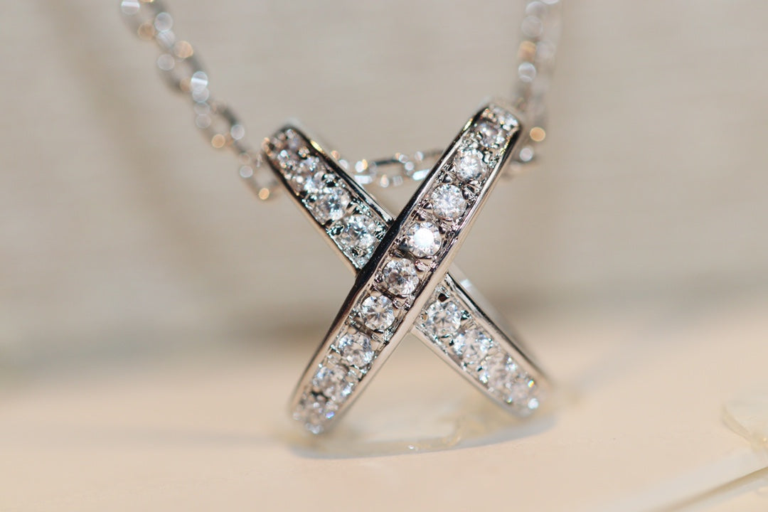 [Elitejewels]JEUX DE DIAMOND NECKLACE