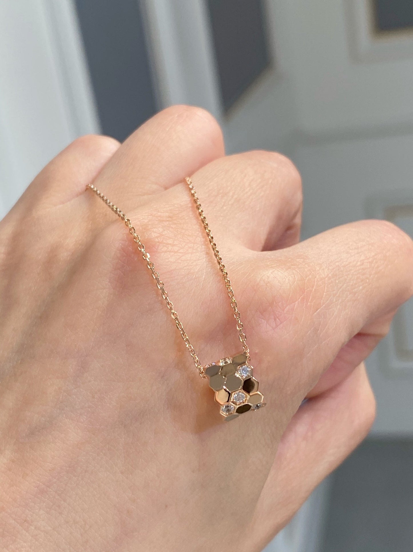 [Elitejewels] BIENENLIEBE DIAMANT HALSKETTE