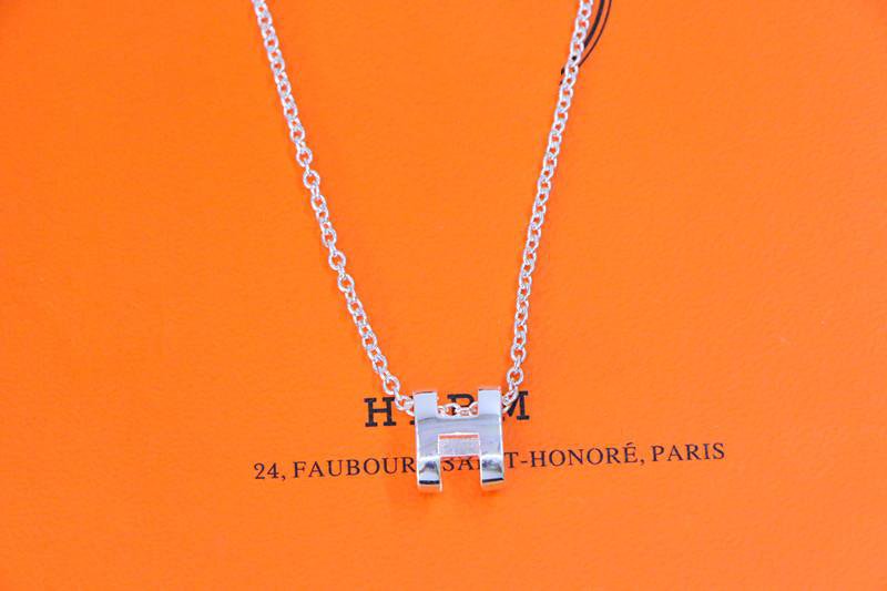 [Elitejewels]HM NECKLACE H LETTER OVAL SERIES