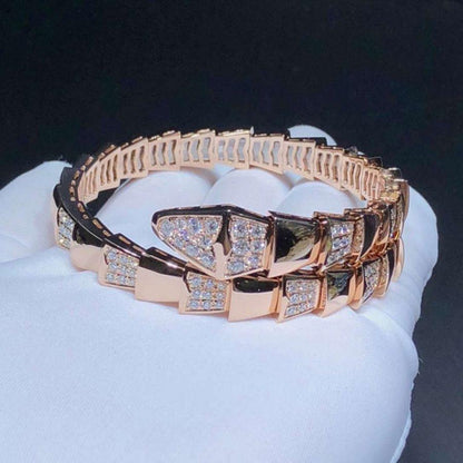 [Elitejewels]SERPENTI ARMBAND ROSGOLD DIAMANT