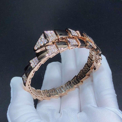 [Elitejewels]SERPENTI BRACELET PINK GOLD DIAMOND