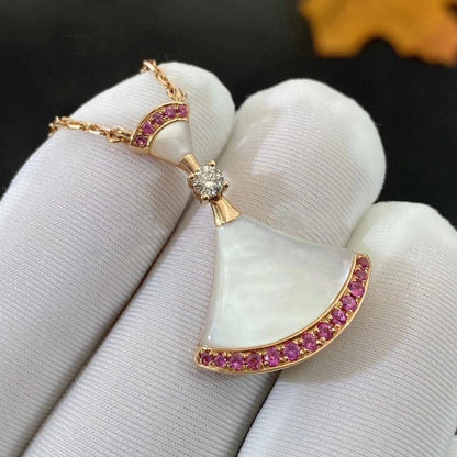 [Elitejewels]DREAM NECKLACE MOP PINK DIAMOND