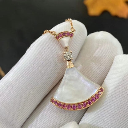 [Elitejewels]DREAM NECKLACE MOP PINK DIAMOND