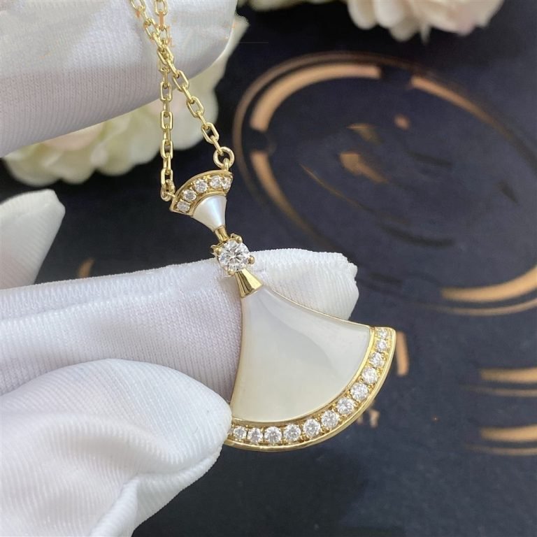 [Elitejewels]DREAM NECKLACE MOP GOLD DIAMOND