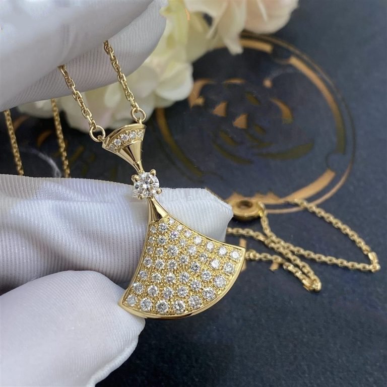 [Elitejewels]DREAM NECKLACE GOLD FULL DIAMOND