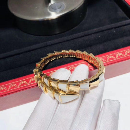 [Elitejewels]SERPENTI ARMBAND MOP GOLD