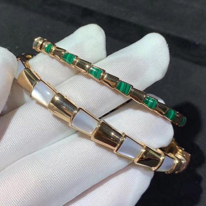 [Elitejewels]SERPENTI ARMBAND ROSGOLD MOP