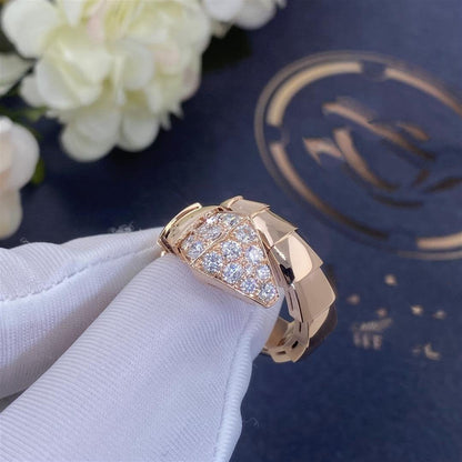 [Elitejewels]SERPENTI RING ROSGOLD DIAMANT