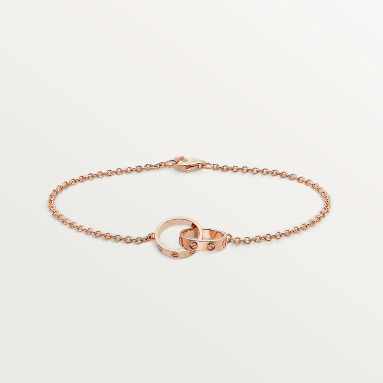 [Elitejewels] LIEBE ARMBAND DOPPELRING