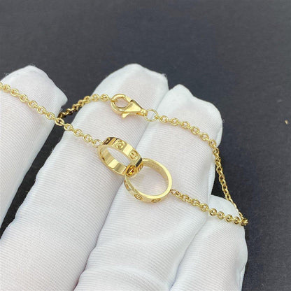 [Elitejewels]LOVE BRACELET DOUBLE RING