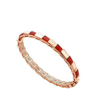 [Elitejewels]SERPENTI ARMBAND ROSGOLD RUBELLIT