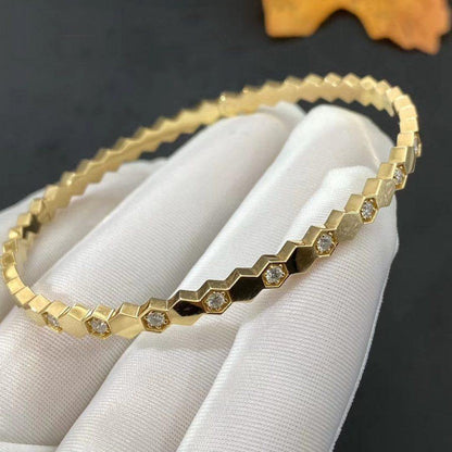 [Elitejewels]BEE LOVE GOLD DIAMOND BRACELET