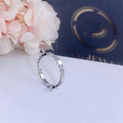 [Elitejewels]BEE LOVE RING SILVER DIAMOND