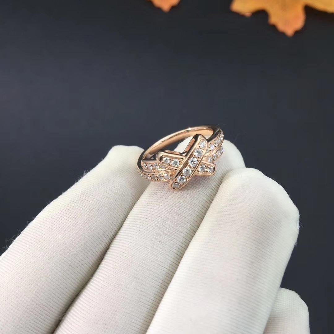 [Elitejewels]JEUX DE RING PINK GOLD DIAMOND