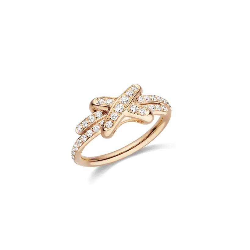 [Elitejewels] RINGE AUS ROTGOLD MIT DIAMANT