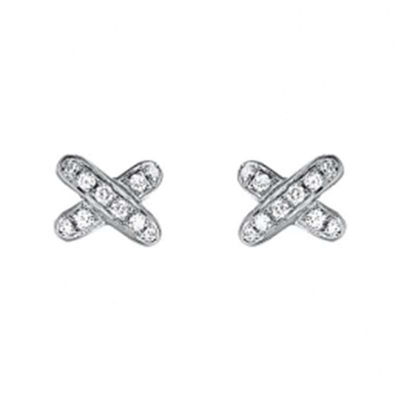 [Elitejewels]JEUX DE DIAMOND EARRINGS