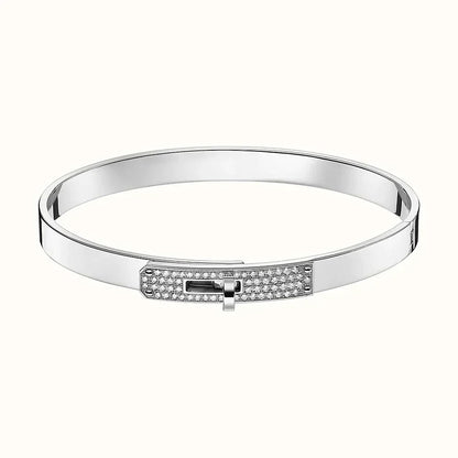 [Elitejewels]KELLY SILVER DIAMOND BRACELET