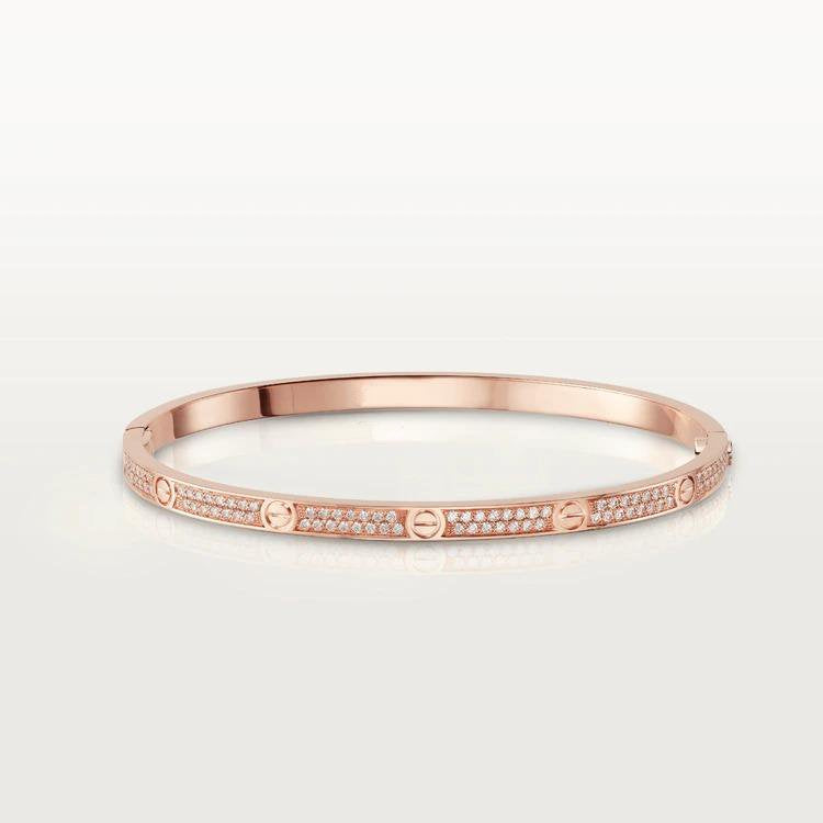 [Elitejewels] LIEBE ARMBAND 3,65 MM MIT DIAMANTEN BESETZT