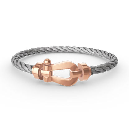 [Elitejewels]FORCE GROSSES HUFEISENARMBAND OHNE DIAMANT ROSÉGOLD