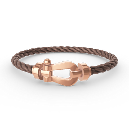 [Elitejewels]FORCE GROSSES HUFEISENARMBAND OHNE DIAMANT ROSÉGOLD