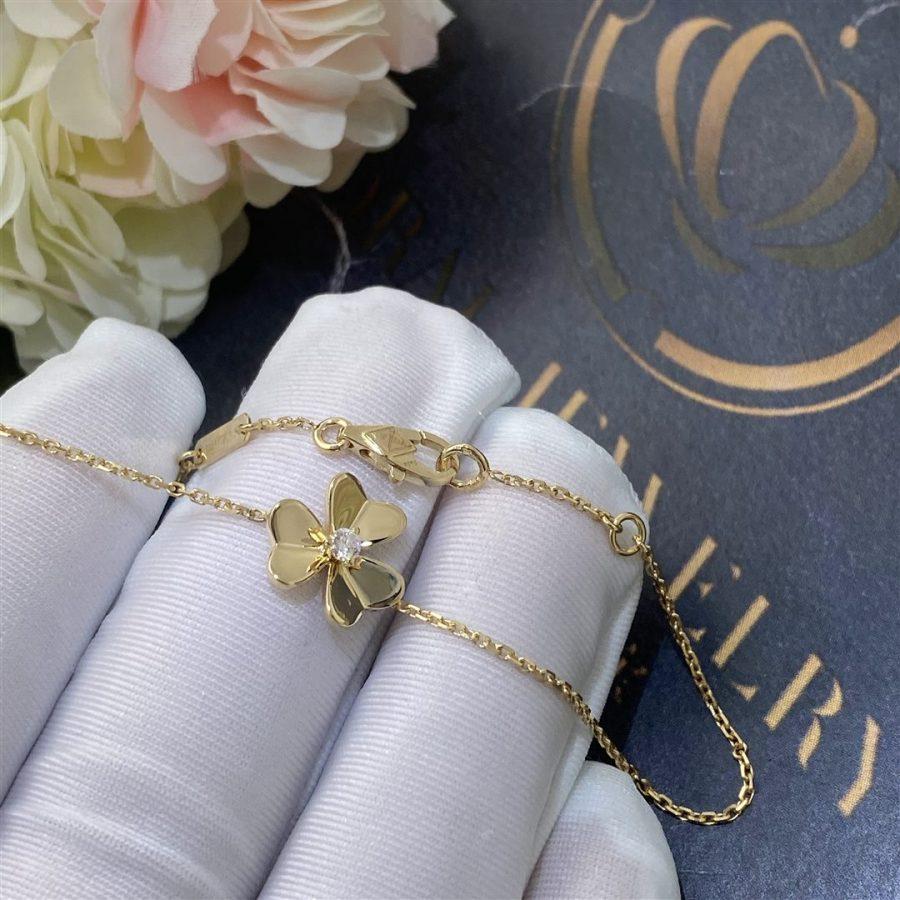 [Elitejewels]FRIVOLE GOLD BLUMENARMBAND