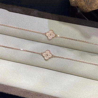 [Elitejewels]CLOVER SINGLE FLOWER BRACELET