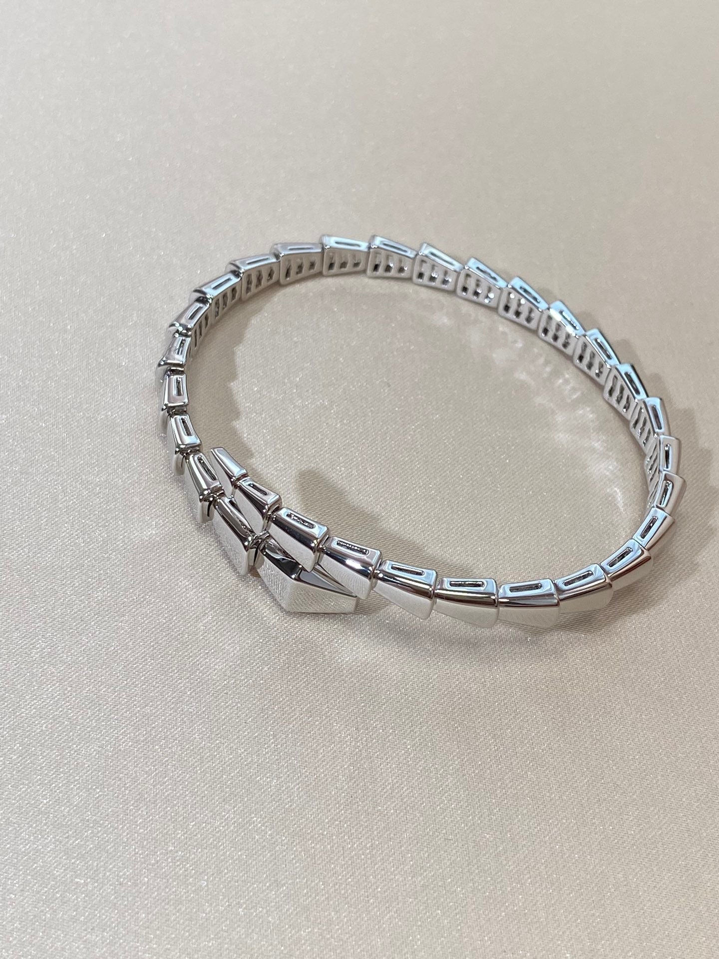 [Elitejewels]SERPENTI VIPER SILVER BRACELET