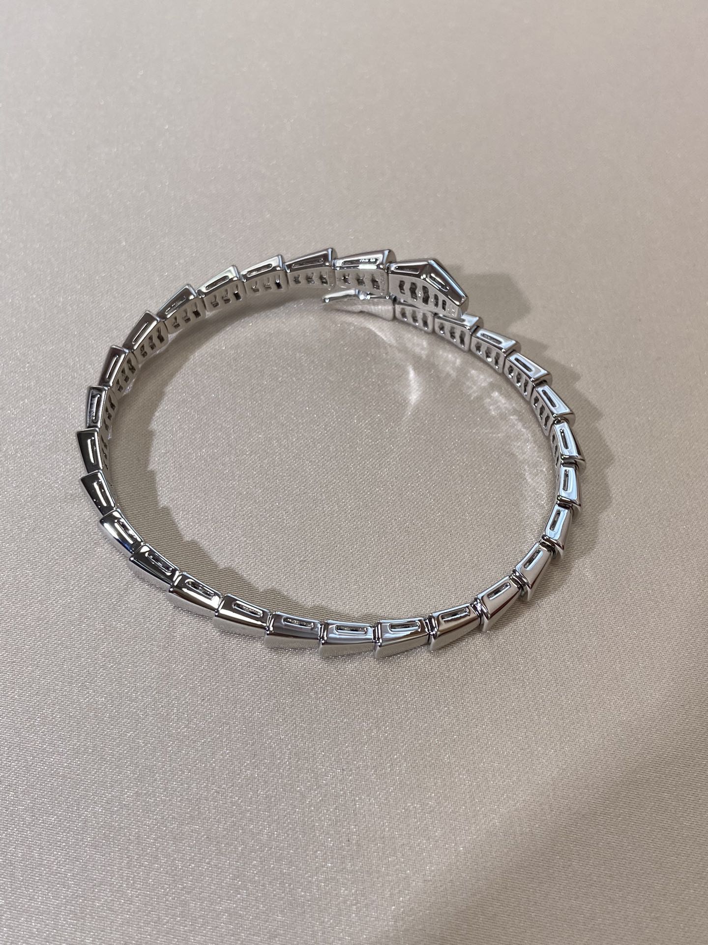 [Elitejewels]SERPENTI VIPER SILVER BRACELET