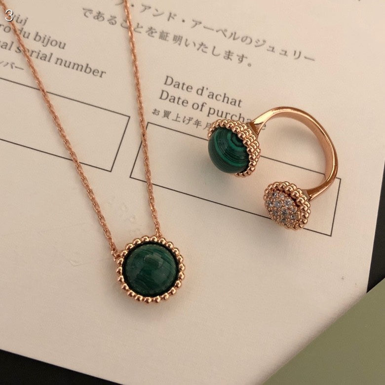 [Elitejewels]ペルレ クルール ダイヤモンド ローズゴールド ビトウィーン ザ フィンガー リング