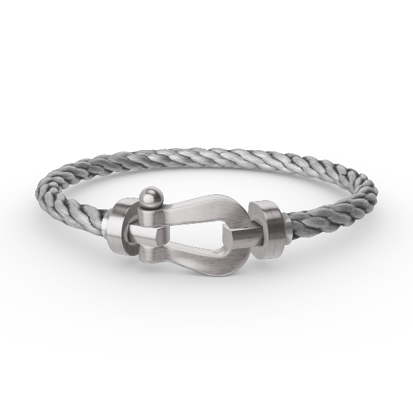 [Elitejewels]FORCE LARGE HORSESHOE NO DIAMOND BRACELET SILVER