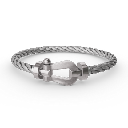 [Elitejewels]FORCE LARGE HORSESHOE NO DIAMOND BRACELET SILVER