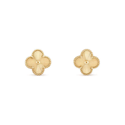 [Elitejewels]CLOVER MEDIUM 1 MOTIFS LASER EARRINGS